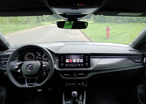 Skoda Scala cena 99987 przebieg: 7670, rok produkcji 2023 z Żelechów małe 79